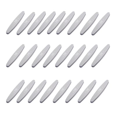 YOUNG NAILS 180 GRIT GREY SPONGE BUFFER 25 PACK