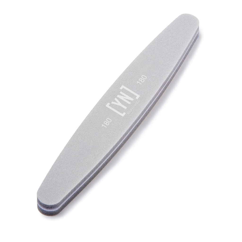YOUNG NAILS 180 GRIT GREY SPONGE BUFFER 25 PACK