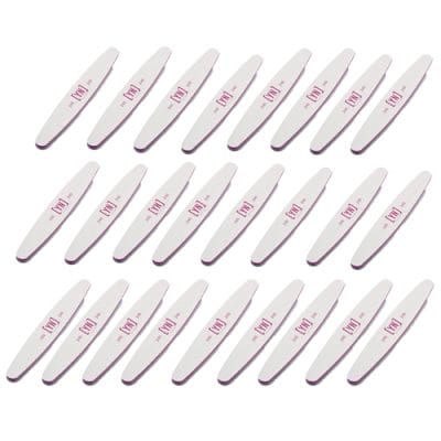 YOUNG NAILS 240/240 GRIT PURPLE COMBO FILE 25 PACK